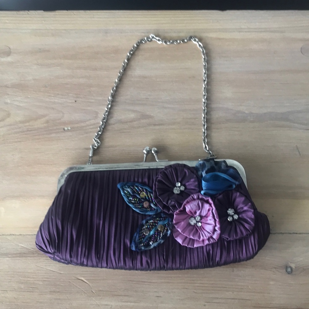 Beaded cocktail purse